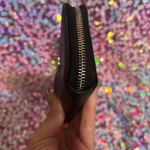 Michael Kors Black Leather Wristlet - Picture 7 of 15